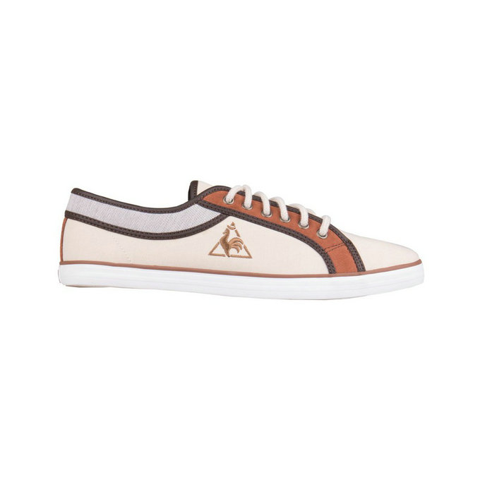 Le Coq Sportif Honfleur 2 Tones Cvs Beige-Bleu Marine Orange - Chaussures Baskets Basses Homme